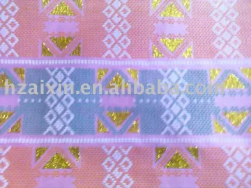 100% cotton Africa Wax fabric with Golden Sands fabric