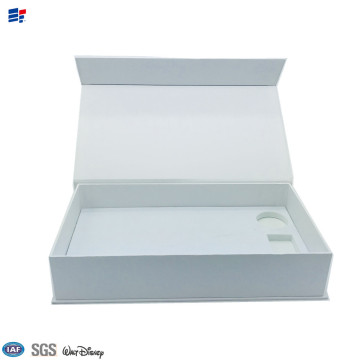 Cardboard folding paper magnet electronic box