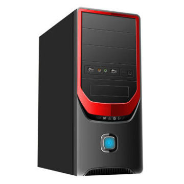 0.5mm Sgcc Mid Atx Tower Computer Cases With D377 * W178 * H420 Mm Structure For Desktop