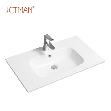 JM4010-81 White Above Counter Vanity Wash Basin Hot Sale Cabinet Basin