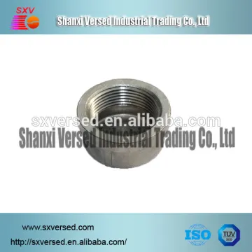 stainless steel casting Factory pipe fittings round cap