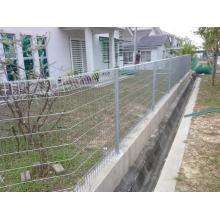 Roll Top Mesh Fence Panels