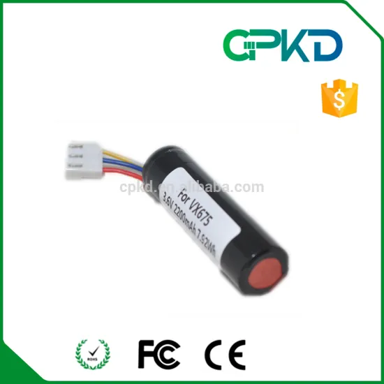lithium ion battery 3.6v 2200mah for vx675 BPK265-001-02-A
