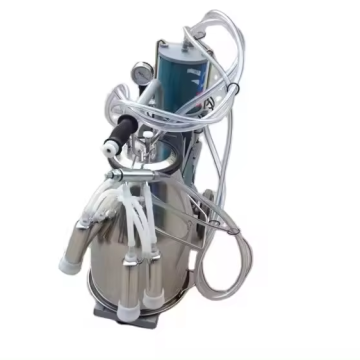 High-Productivity Piston Pump Cow Milking Machine with Reliable Motor Component