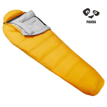 Warm Down Sleeping Bag with Goose Feather and Cotton for Outdoor Camping