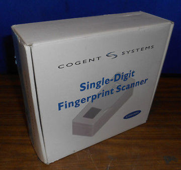 Lot of 3 Single-Digit Fingerprint Scanner CSD301 Cogent Systems reader biometric