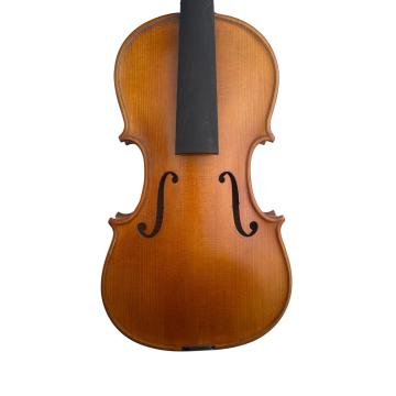 Bom violino de madeira envelhecida em chamas 4/4 feita à mão para avançar