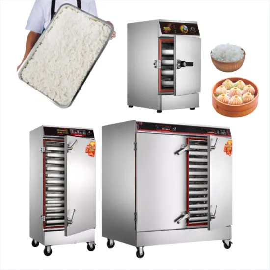 Gas and Electric Food Steamer Machine for Commercial Stainless Steel Dim Sum and Dumplings