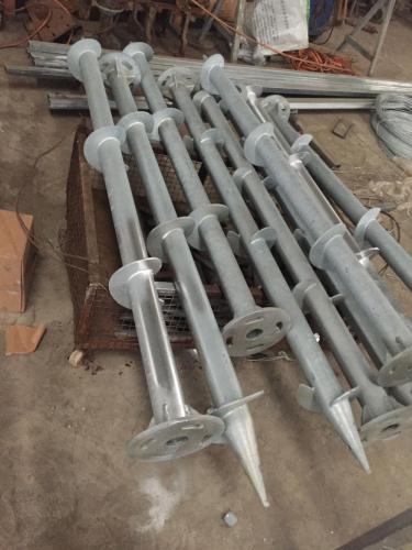 Skru Tanah Anchor Ground Pile Screw Anchor