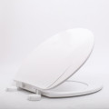 White Plastic Automatic Durable Smart Cover Toilet Seat
