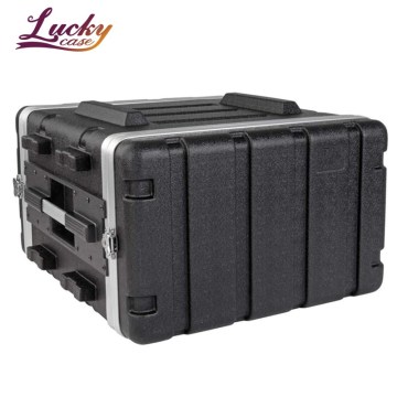 Black ABS Rack Road Case for 6U Server Equipment