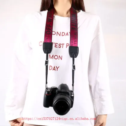 Colorful Camera Lanyards and Straps: Including Shoulder, Neck, and Wrist Straps with Phone and Keychain Attachments Made of Durable Nylon