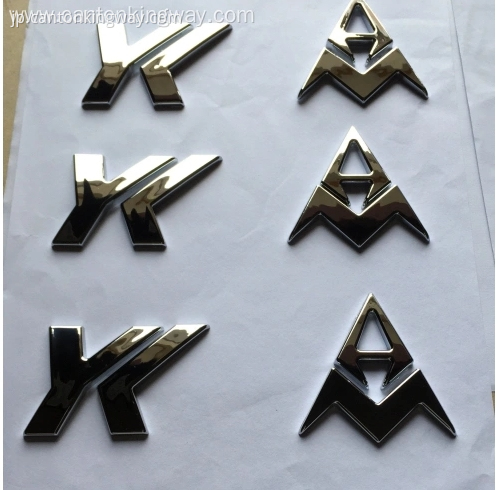 ABS Chrome Emblem & Company Logo Badge