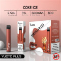 Disposable Vape Yuoto 800 Puffs Wholesale Vapor Supply