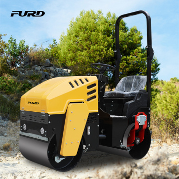1TON Vibratory Drum Road Roller With Favorable Price
