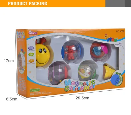 plastic toy rattle bell baby caterpillar toys