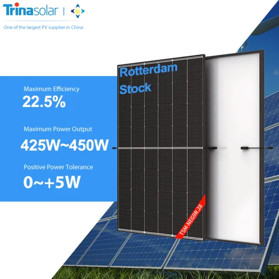 Trina Solar 435W to 425W Monocrystalline PV Panels with i-TOPcon Technology