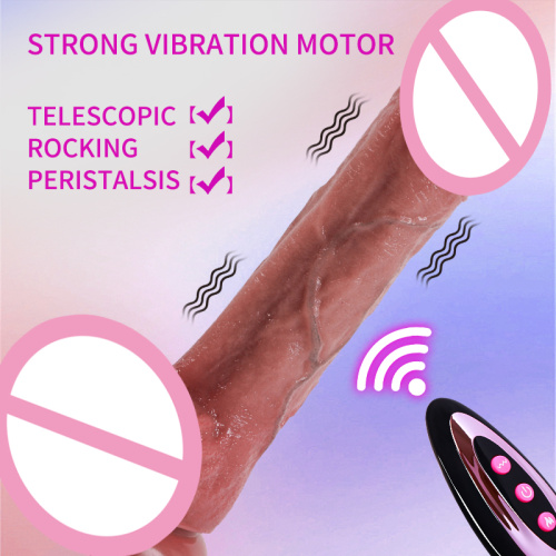 Aquecimento telescópico vibração vibratória de silicone