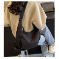 Nylon Multi-Pocket Crossbody Shoulder Bag