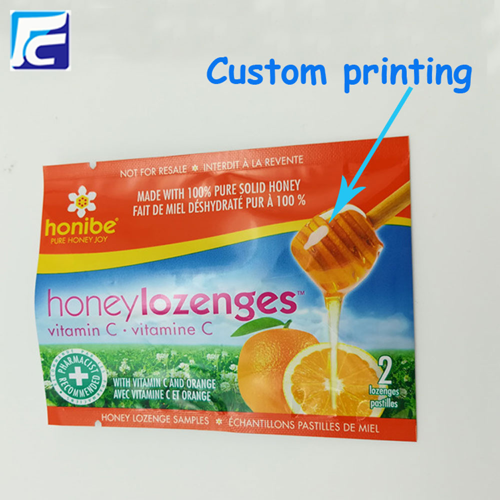 Custom printed Aluminum foil sauce packaging plastic bag