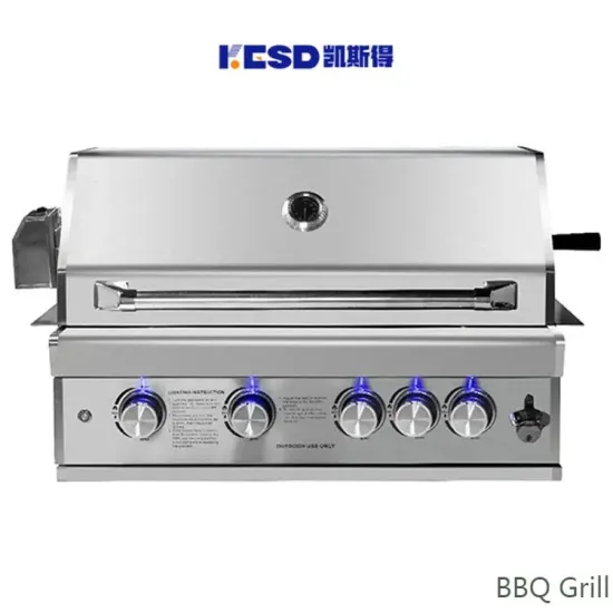 Family Household BBQ Commercial Outdoor Barbecue Gas Built in Grill