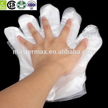 2017 Disposable plastic gloves CPE gloves