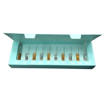 Customizable Ampoule Boxes 1ml 2ml 5ml 10ml with Paper Inserts