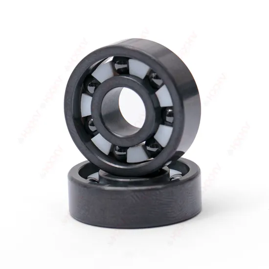 627 Size 7x22x7 mm HXHV Open Type Si3N4 Balls Silicon Nitride Races PTFE Cage Full Ceramic Ball Bearing