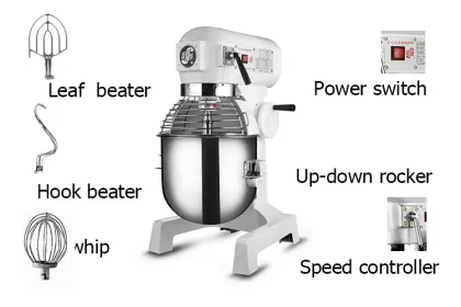 JAHWA 20L Planetary Food Mixer