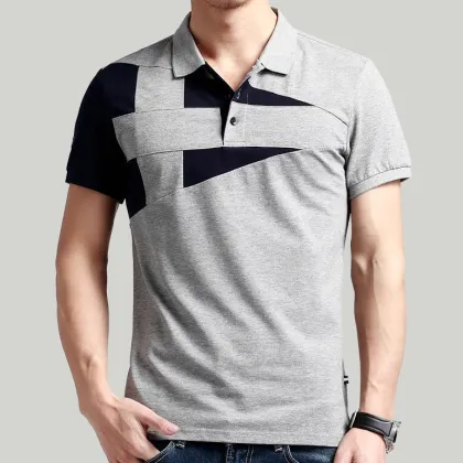 Custom Clothing 100% Organic Cotton Polo T Shirt For Men Clothing