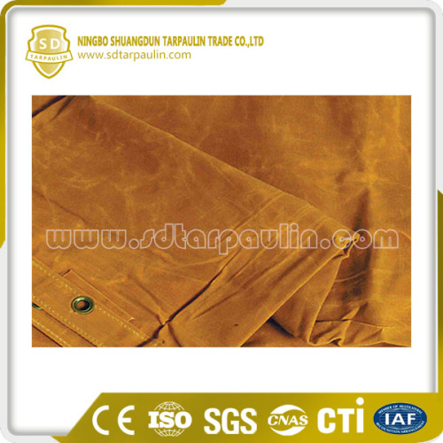 Tear Resistant Silicone treated Poly Canvas Tarp