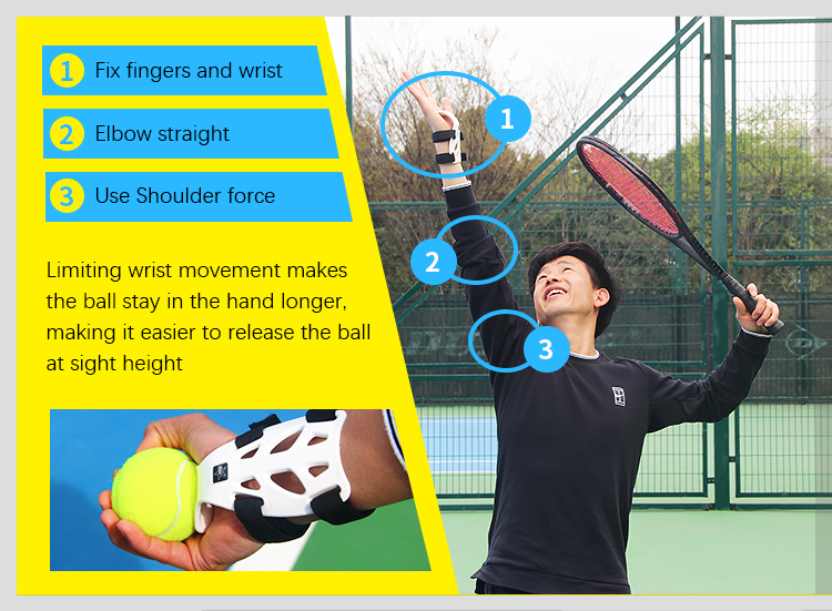 Toss Doctor Tennis Serve Trainer Correct Posture Tennis Training