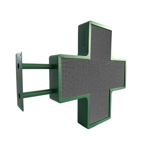 Double Side Cross Pharmacy LED Display