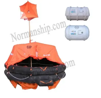 SOLAS Approved 15 Person Throwing Inflatable Life Raft (Pack A)