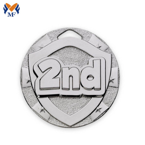Silver Running Enamel Commendation Medal