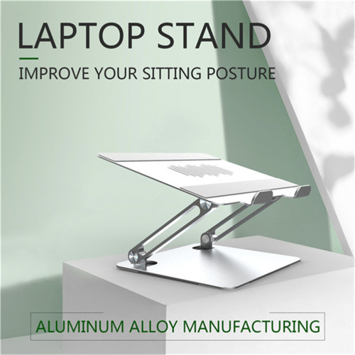 Supporto per laptop in alluminio Supporto ergonomico regolabile per notebook