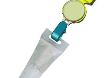 Promotional Retractable Id Badge Reels, Credit Card Yo Yo With Plastic Clip 30238