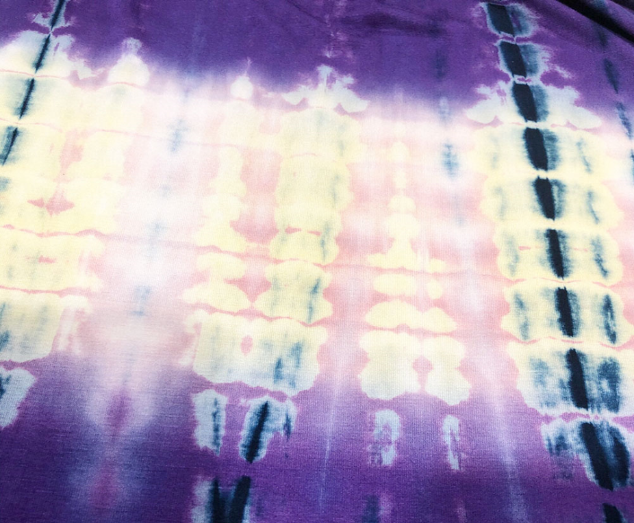 HOT WHOLESALE TIE DYED RAYON KNITTING FABIC