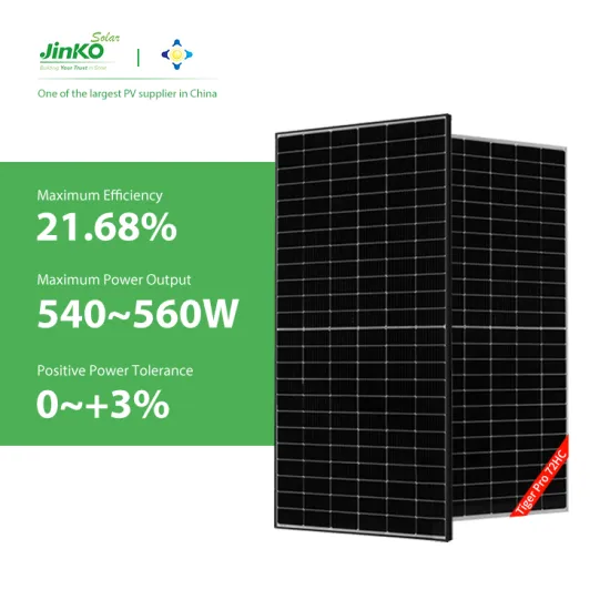 Jinko Monocrystalline Solar Panels Kits: 535w, 545w, and 555w for Construction Projects