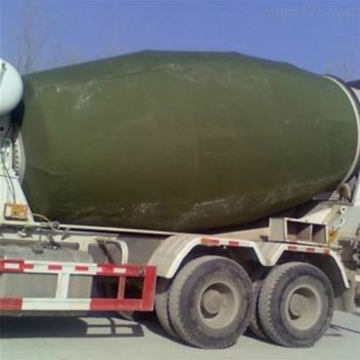 Dust prevention winter coat for cement mixer tank