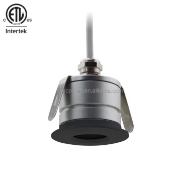 12V DC 3W IP44 IP65 Dimmable Mini LED Spot Light - ETL Listed