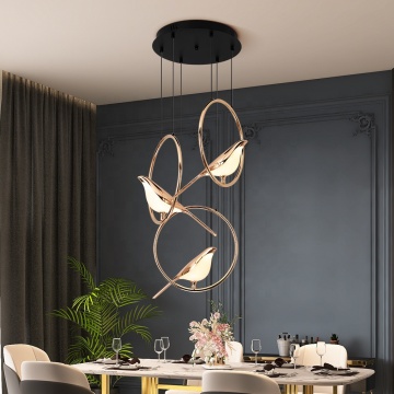 Chinese Style Bird Chandelier for Luxury Apartment Decor