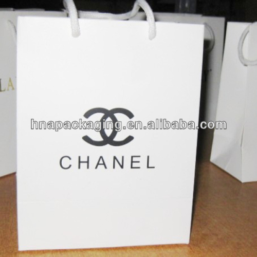 Paper shopping bag brand name famous brand paper bag