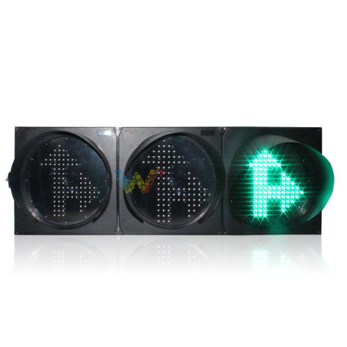 Road Safety Intelligent 3 color arrow traffic light