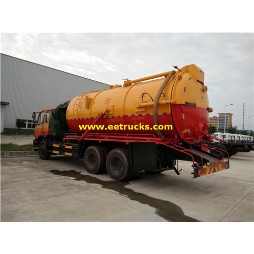 Dongfeng 15000 Litres Septic Vacuum Trucks