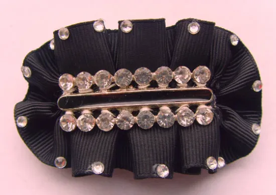 Women's Sandals High Heel Open Toe Satin Fabric Rhinestone Flower