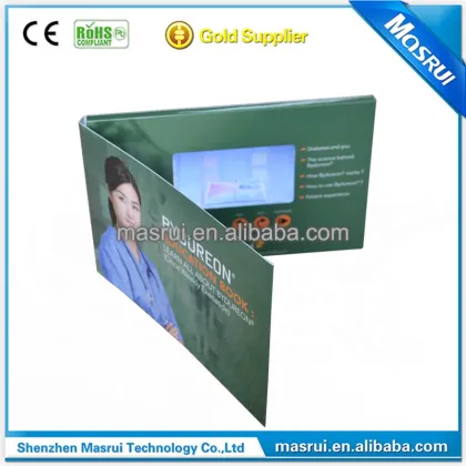 Anniversary celebration gift digital video audio photo player business soultion brochure