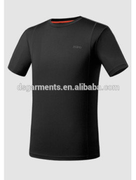 Wholesale OEM men's spandex t-shirt/ fitness compression shirt