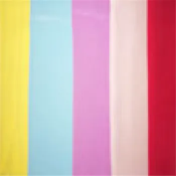 White Color Chiffon Fabric for Dress