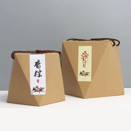 Heteromorphism Dumplings Packaging Corrugated Paper Box
